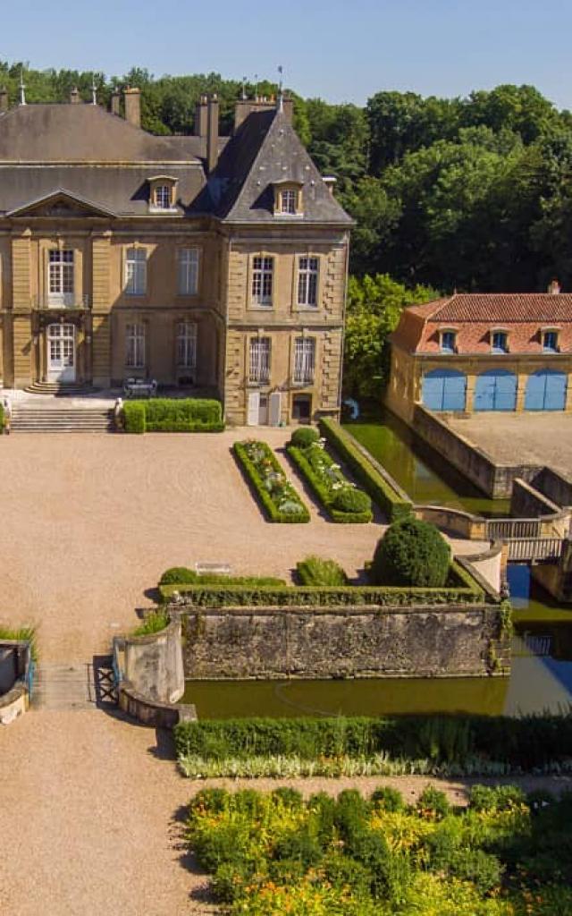 Château de la Grange - Vue aérienne