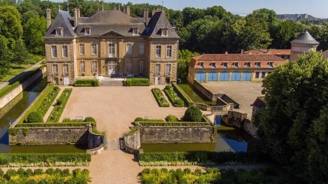 Château de la Grange - Vue aérienne