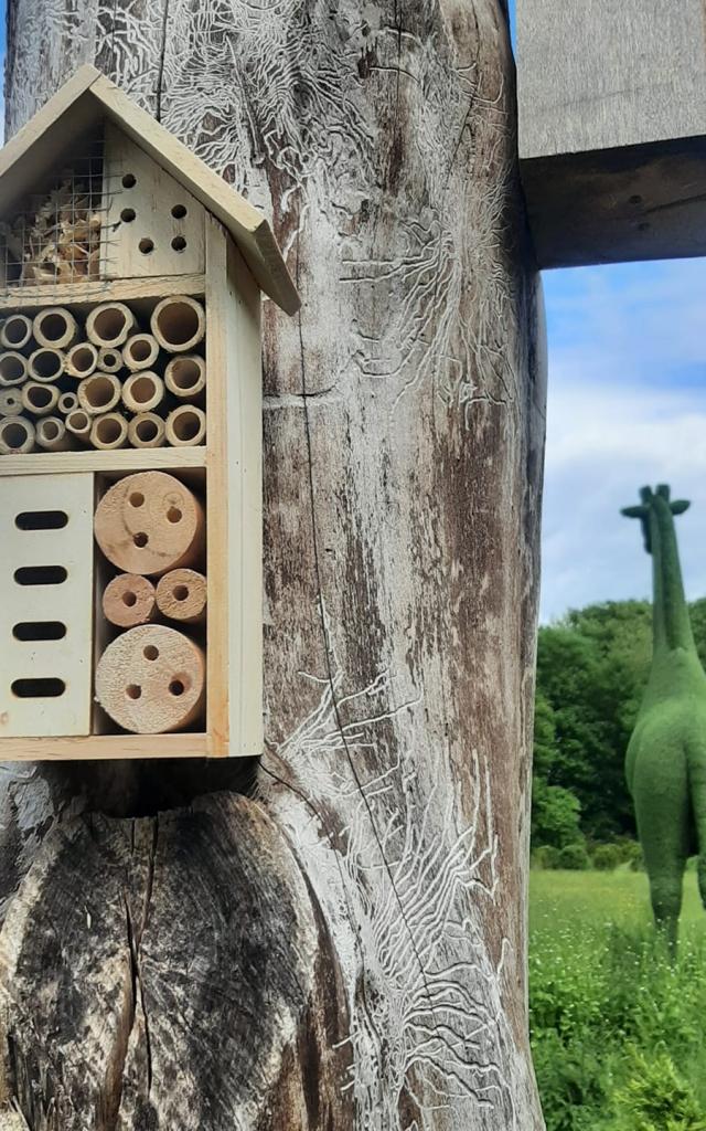 Jardin des Prairiales - Maison à insectes