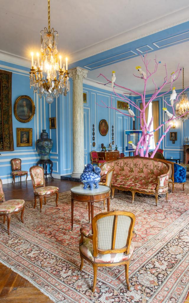 Château de la Grange - Salon Bleu