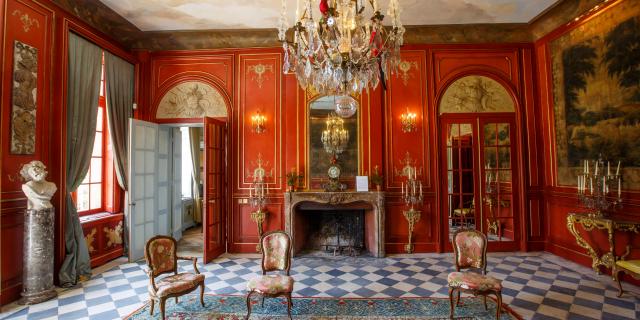 Château de la Grange - Salon Rouge