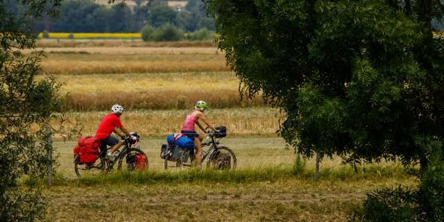 Véloroute Voie Bleue Manom