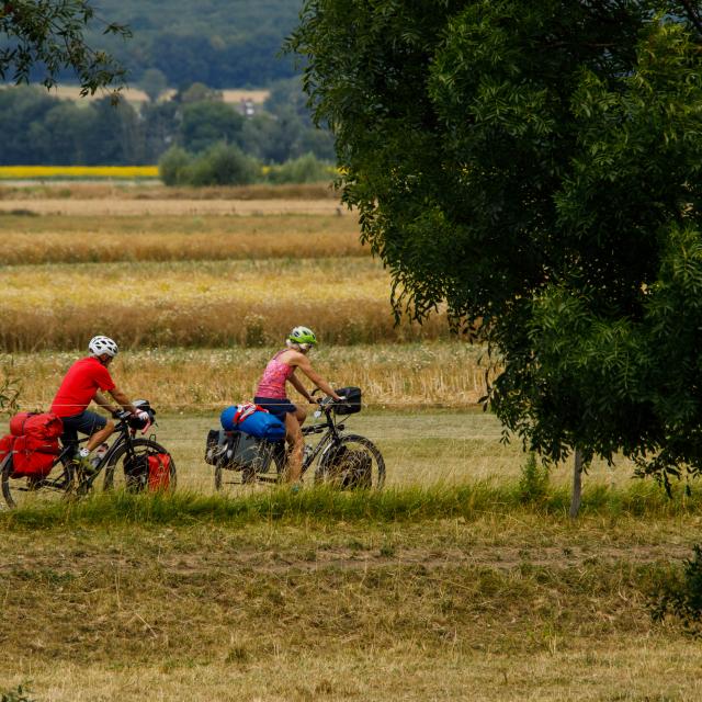 Véloroute Voie Bleue Manom