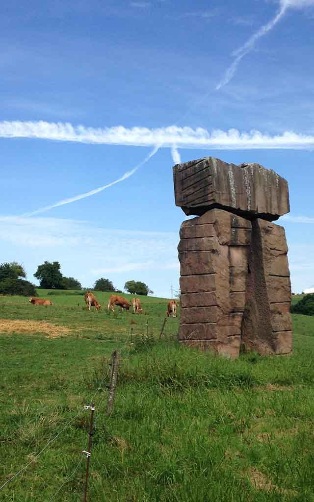 Menhirs de l'Europe - Launstroff - Randonnée Grand-Est