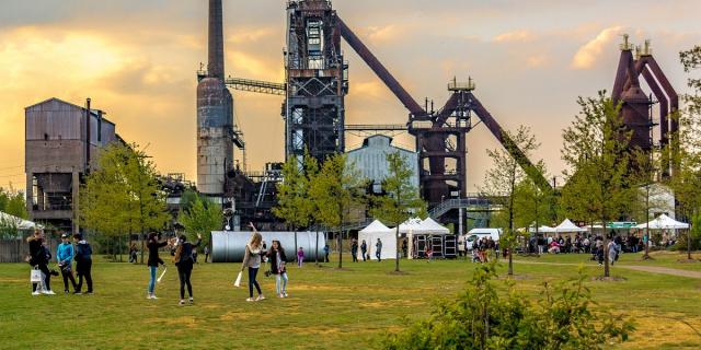 Parc Du Haut Fourneau U4 - patrimoine industriel Grand-Est