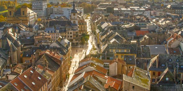 Thionville - Vue aérienne