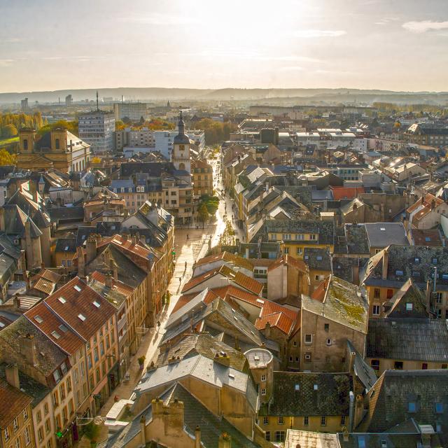 Thionville - Vue aérienne