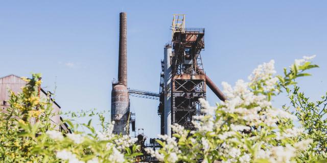 Parc du haut-fourneau U4 - Symbole du patrimoine industriel Grand-Est