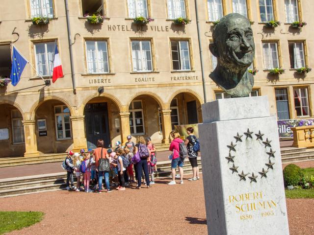 Thionville pour les raoudis - visite scolaire